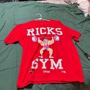 Civil Regime Rick & Morty Rick’s Gym Shirt Size Large